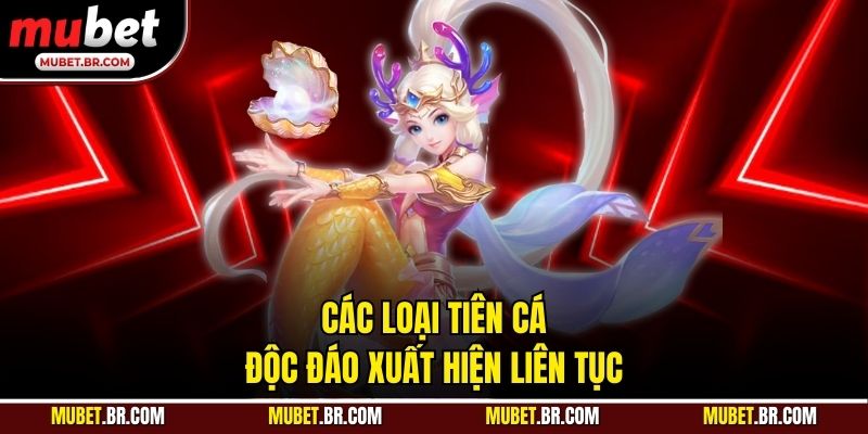 Các loại tiên cá độc đáo xuất hiện liên tục
